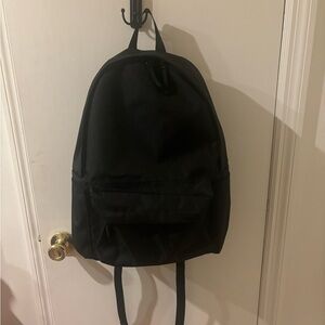 MUJI Less Tiring Water-Repellent Backpack, 20L Black